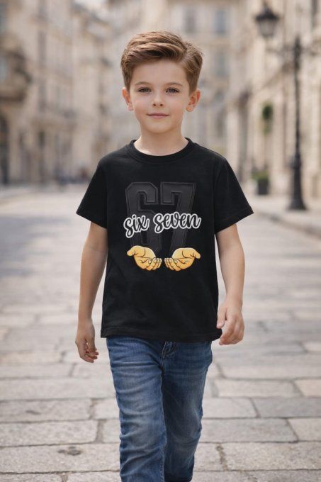 T-shirt « Six Seven » - Urban Black Edition