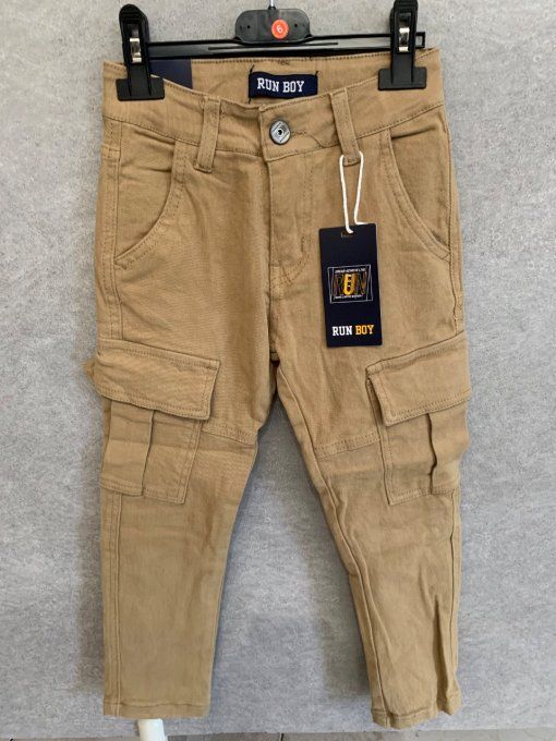 Pantalon cargo garçon – RUN BOY