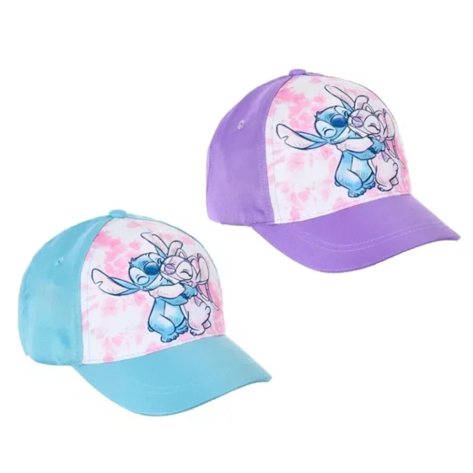 Casquette Disney Stitch - Style « tie-dye » & couleurs pastels