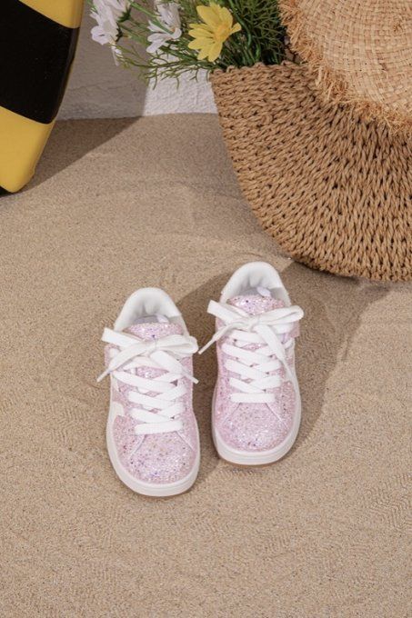 Baskets pailletées 
