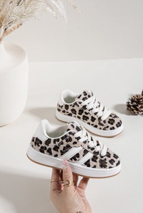 Baskets léopard