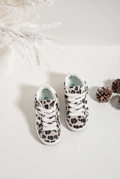 Baskets léopard 
