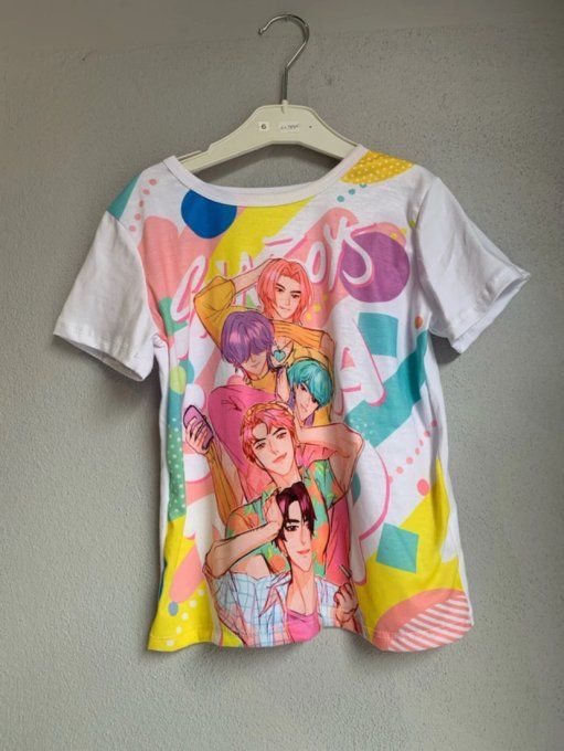T-shirt « K-Pop Stars » - pastel édition 