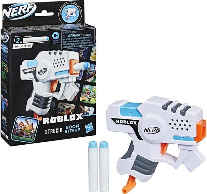 Inspiré du jeu populaire Roblox , le Nerf est le compagnon parfait pour les jeunes aventuriers et fa
