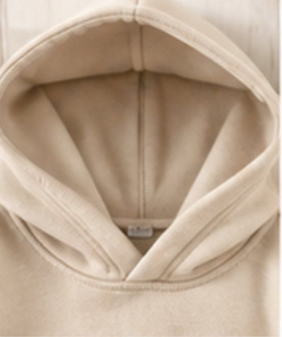 Capuche confortable et bien enveloppante